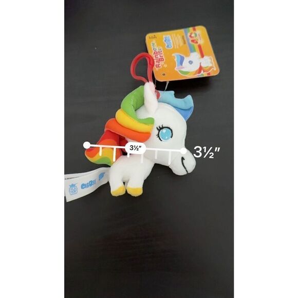 Rainbow Brite 40th Anniversary Starlite Plush 4" Clip Keychain - Picture 3 of 5